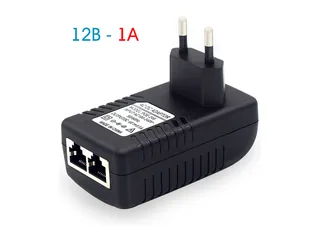 Инжектор (блок питания) Ubiquiti POE-24-24W, PoE, 220VAC -> 24 VDC, 1А