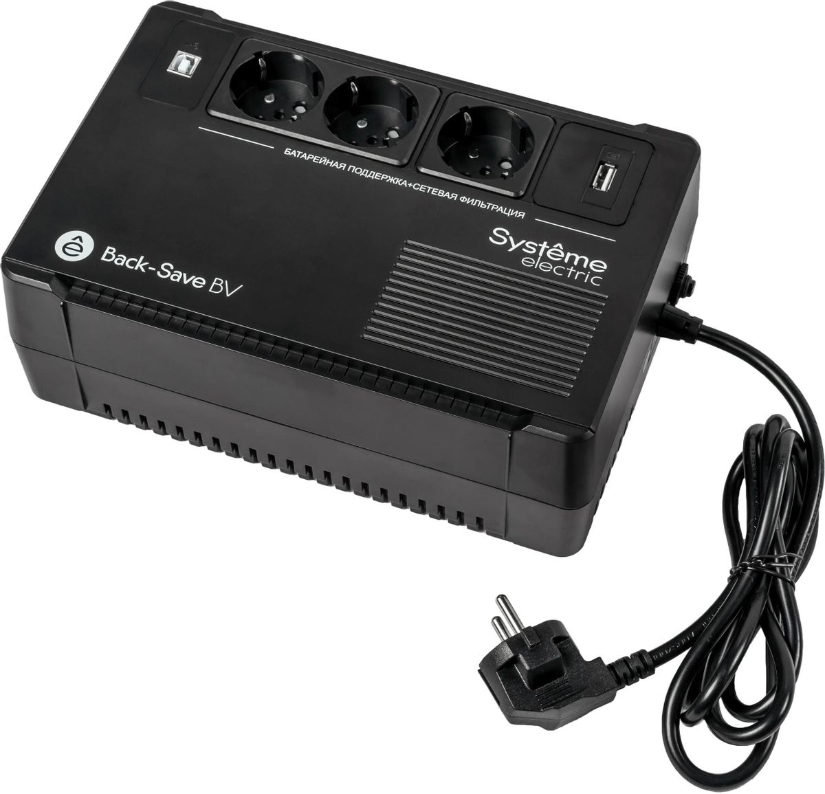 Источник бесперебойного питания Systeme Electriс Back-Save BVSE400RS