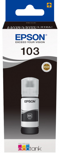 Чернила Epson 103BK Black L3100 (C13T00S14A)
