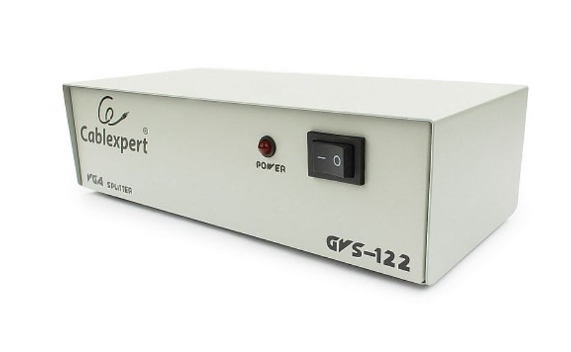 VGA Разветвитель Cablexpert VGA 1=>2 (GVS122)