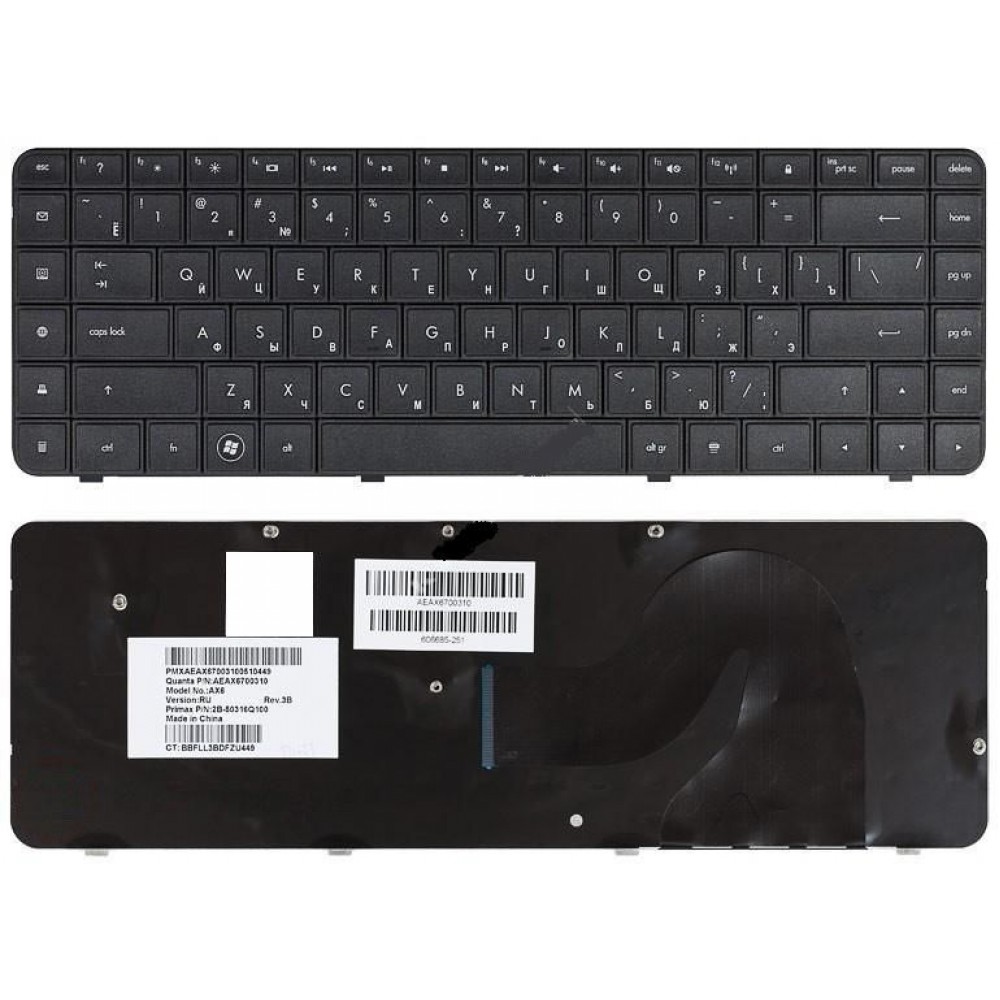 Клавиатура для ноутбука HP CQ62 G62 G56 CQ56