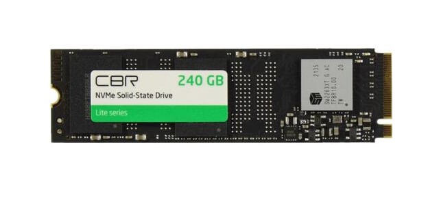 Накопитель SSD M.2 NVMe 240Gb CBR SSD-240GB-M.2-LT22