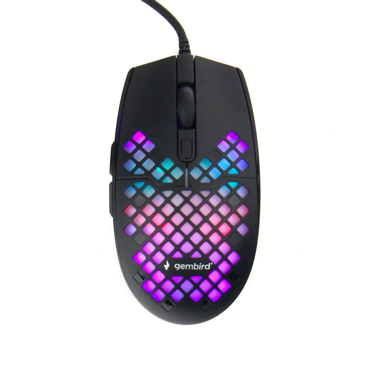 Мышь игровая Gembird MG-760, черный, USB