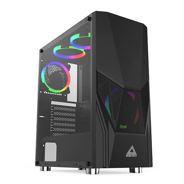 Корпус ATX без БП Montech FIGHTER 500 (B) черный