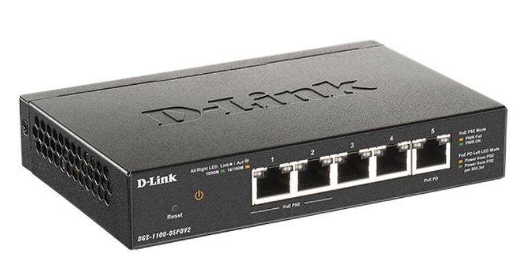 Коммутатор D-Link DGS-1100-05PDV2