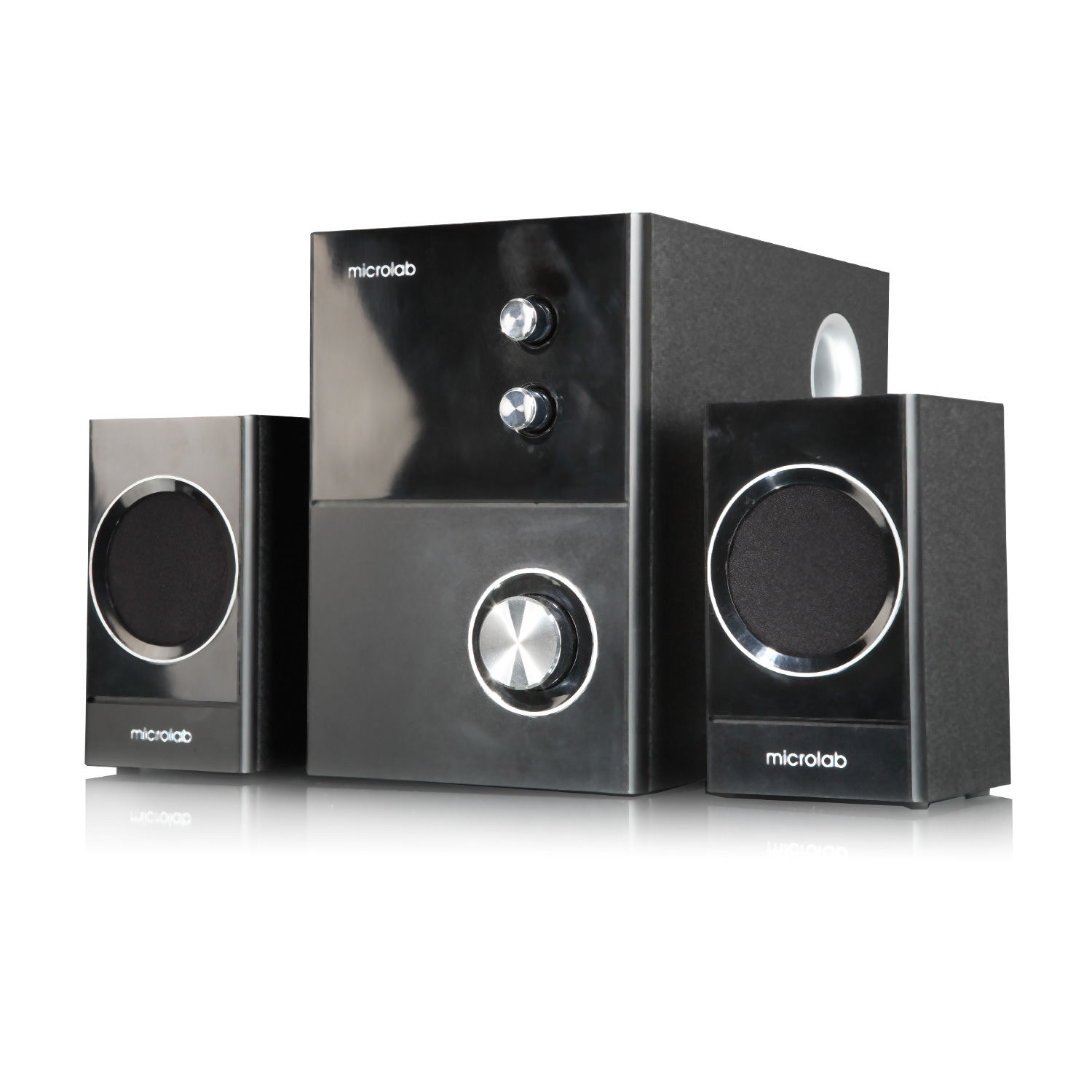 Акустика 2.1 Microlab M-223, черный