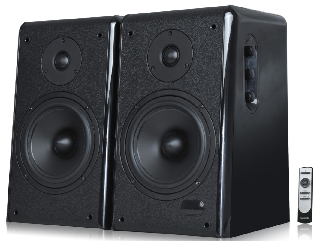 Акустика 2.0 Microlab SOLO 16, Bluetooth, ПДУ, черный
