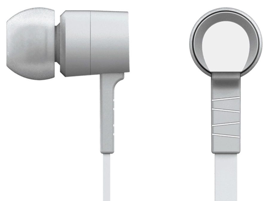 Гарнитура Oklick HS-S-220, 3.5 мм, вкладыши, белый (D2W)