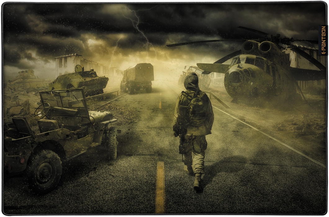 Коврик JETACCESS PANTEON GP-09SM STALKER ZONE (500x330x3мм)