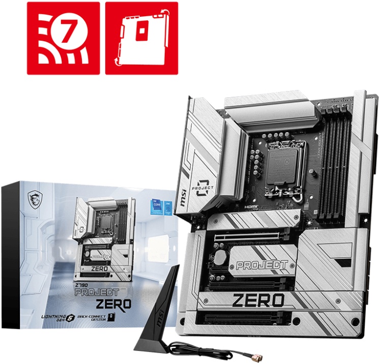 Материнская плата Socket 1700 MSI Z790 PROJECT ZERO