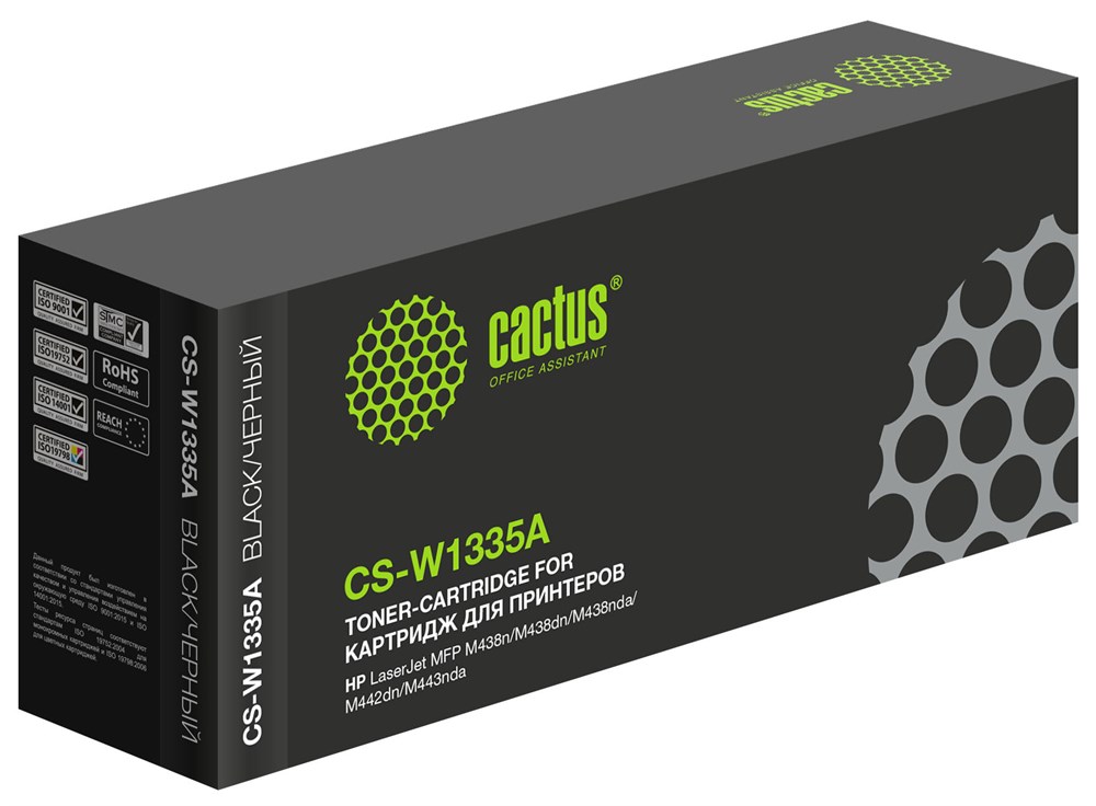 Картридж совместимый Cactus CS-W1335A (LJ MFP M438n/M438dn/M438nda/M442dn/M443nda), 7.4K