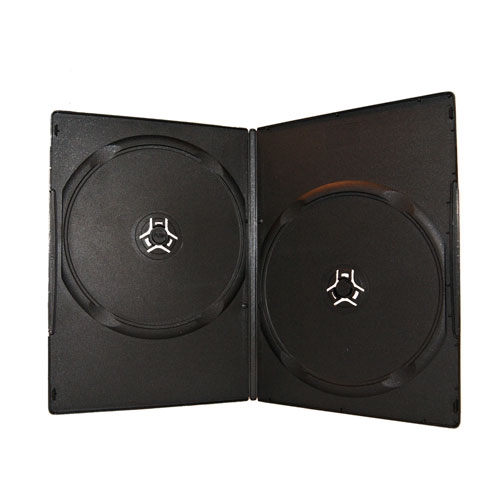 2 DVD BOX Slim 7mm Black
