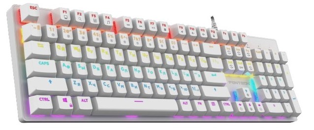 Клавиатура механическая PANTEON T14 BS HS, белый
