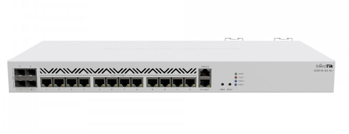 Проводной маршрутизатор MikroTik CCR2116-12G-4S+