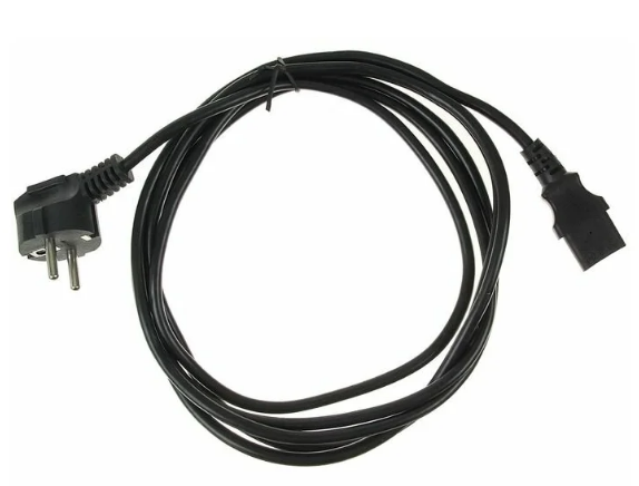 Кабель питания БП/Сеть Cablexpert PC-186-10, 3м, Schuko- C13, черный