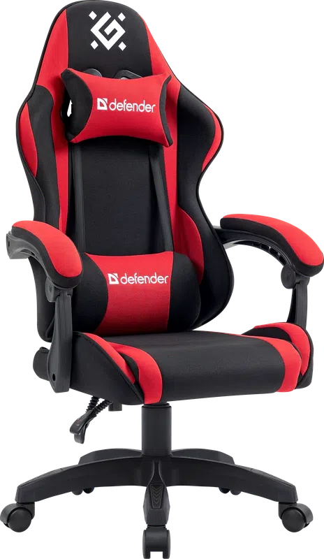 Кресло игровое Defender Expert Черный/Красный