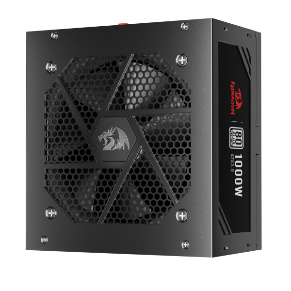 Блок питания 1000W Redragon RGPS-1000W, 80+ Platinum, модульный, черный