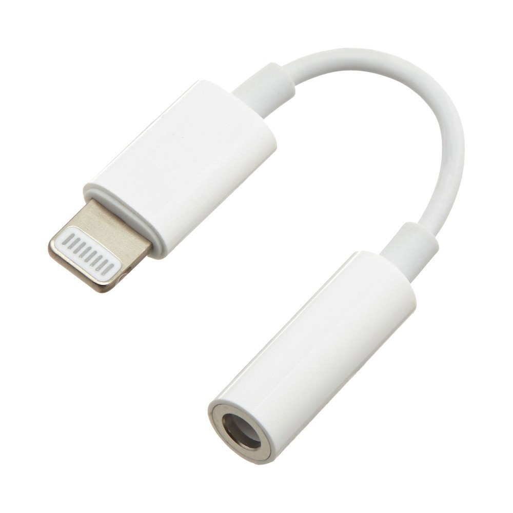 Переходник Lightning/Jack3.5F Cablexpert CCA-LM3.5F-01-W, белый