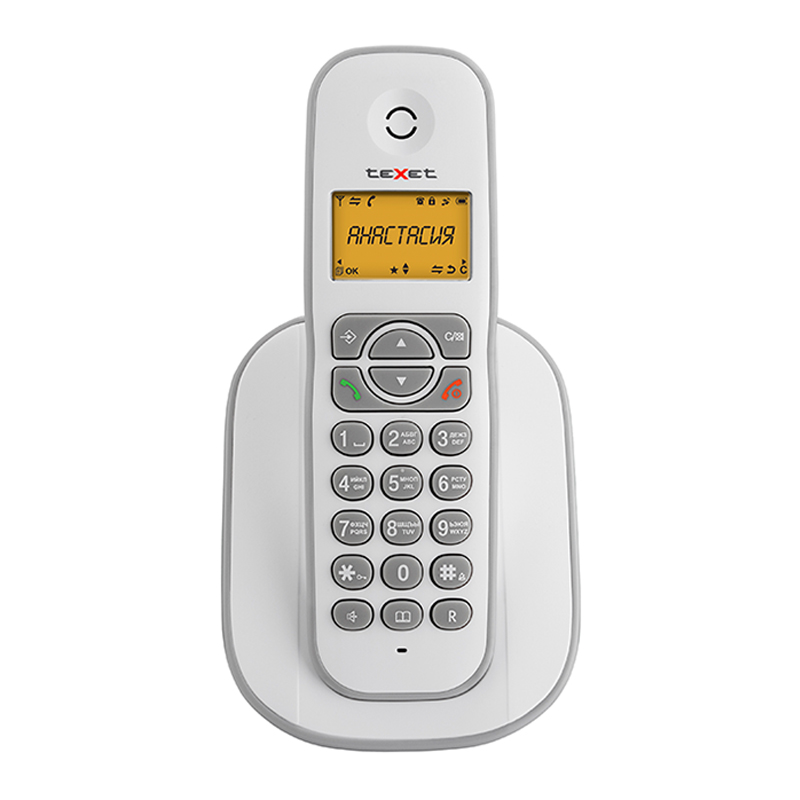 Радиотелефон teXet TX-D4505А белый