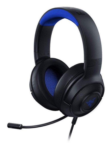 Гарнитура игровая Razer Kraken X For Console Edition, черный/синий