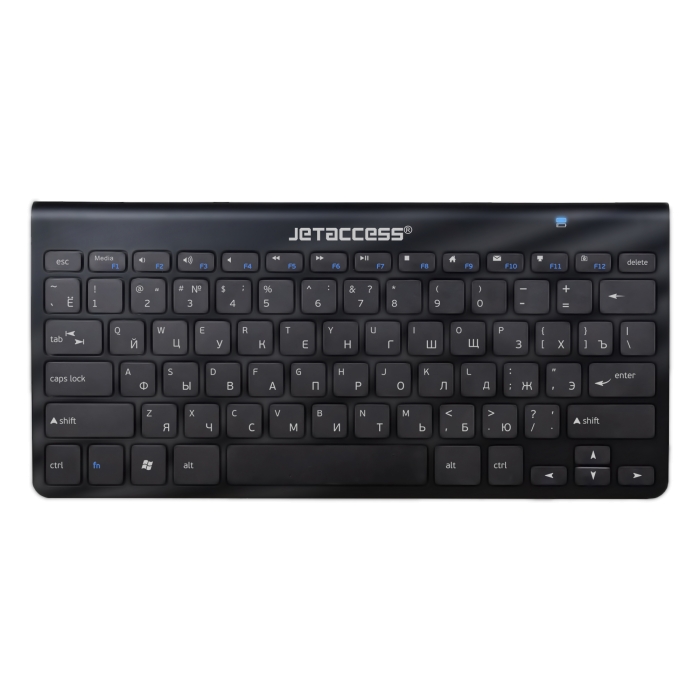Клавиатура беспроводная JETACCESS SLIM LINE K9 BT, черная
