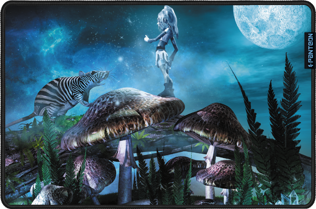 Коврик JETACCESS PANTEON GP-195SM FAIRY PLANET (500x330x3мм)
