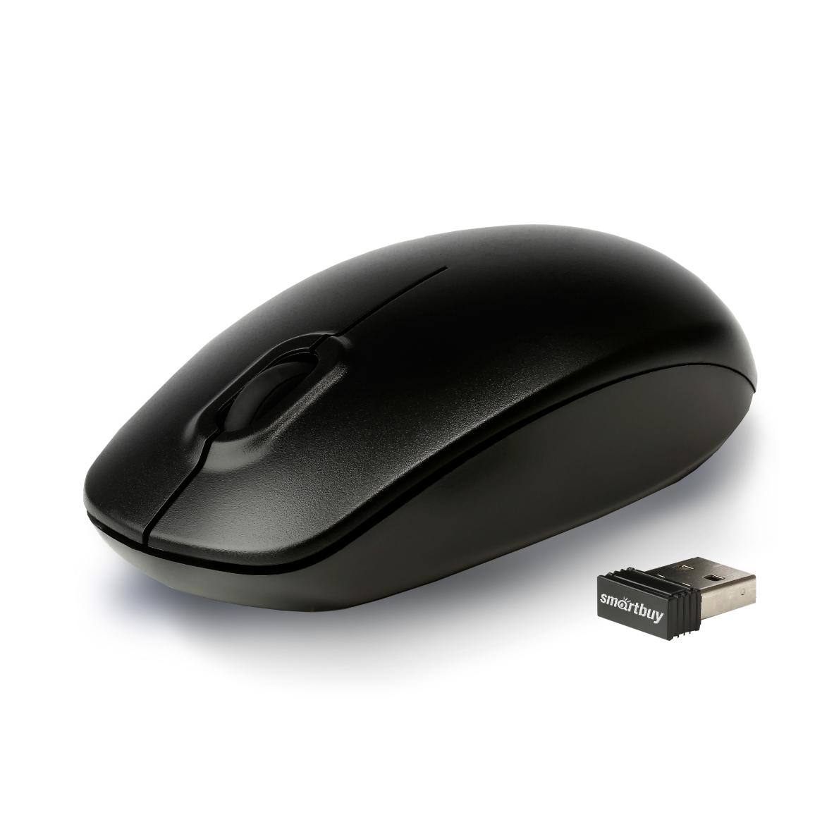 Мышь беспроводная Smartbuy ONE 300AG-K, USB, черный