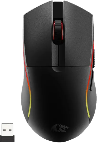 Мышь беспроводная игровая Redragon Deicide Lite, BT+2.4G, черный