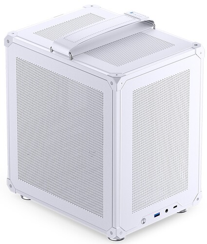 Корпус Micro-Tower без БП JONSBO C6-ITX белый (C6-ITX White)