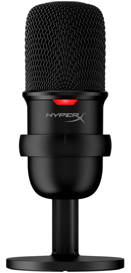 Игровой микрофон HyperX SoloCast, черный