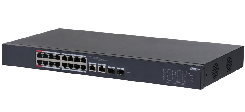Коммутатор Dahua DH-CS4218-16ET-190, управляемый, POE