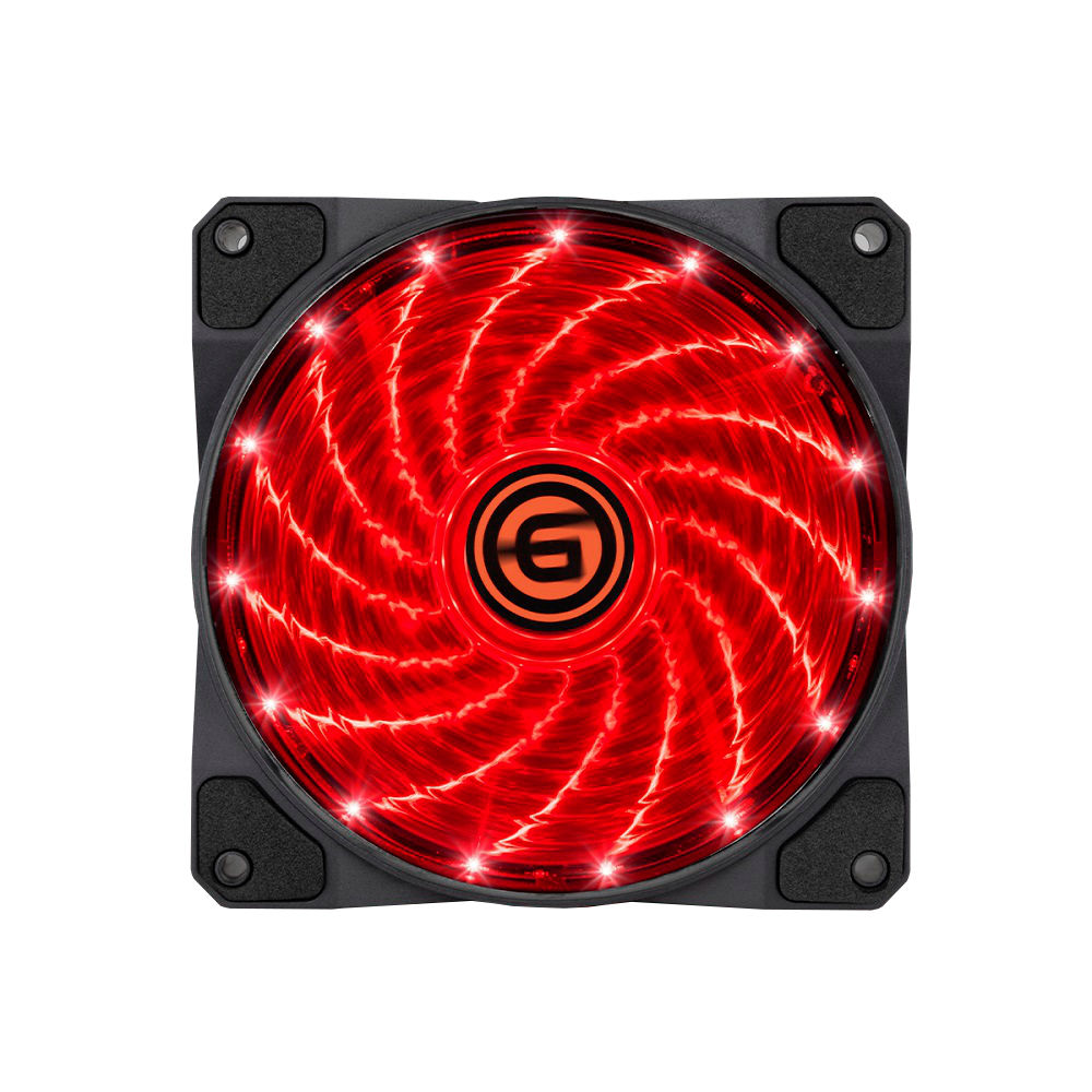 Вентилятор для корпуса Ginzzu LED 12LR15