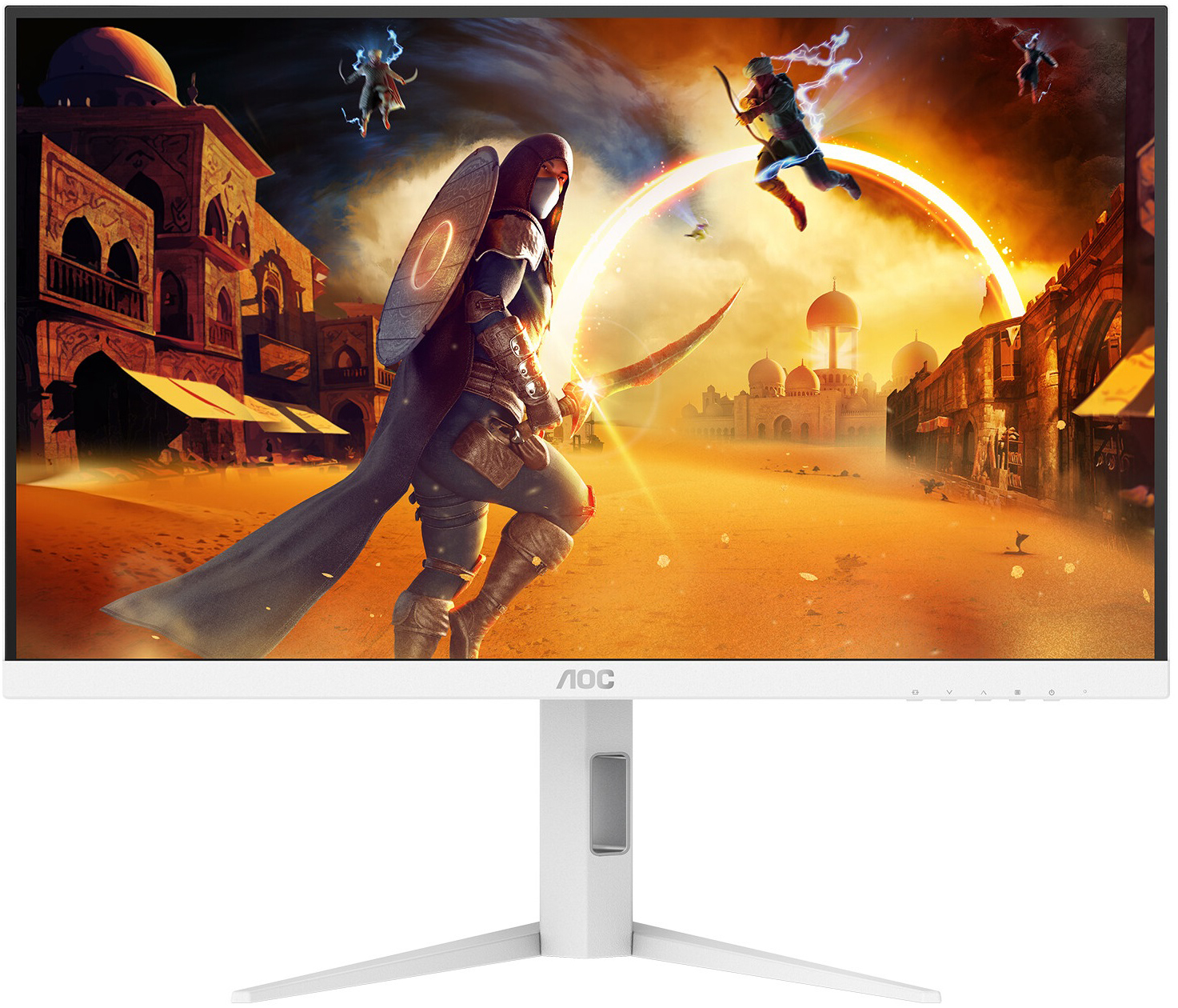 Монитор 27" AOC Q27G4/WS (QHD, 200Hz), белый