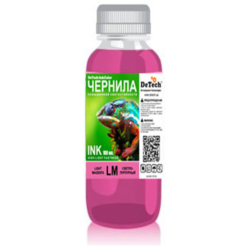 Чернила для Epson DeTech DT-EU15LM Light Magenta 100ml