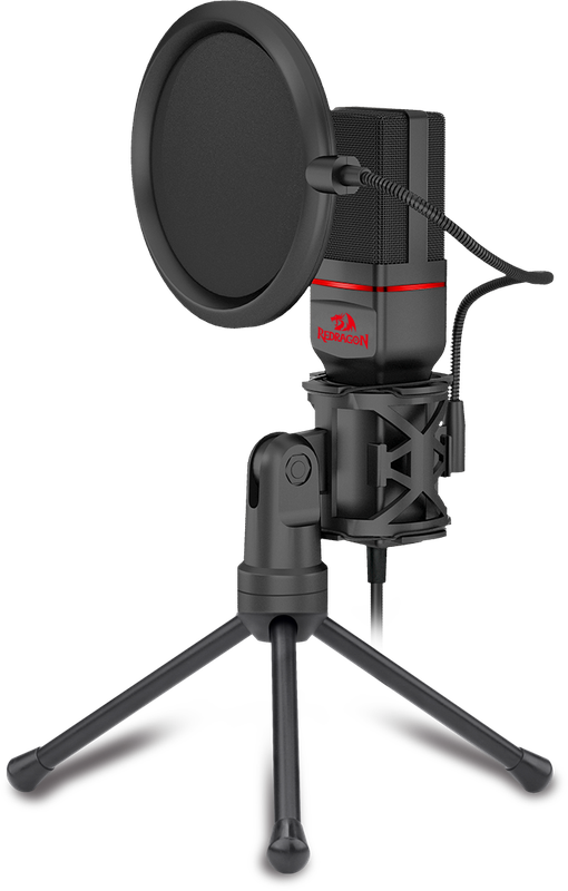 Игровой стрим микрофон Redragon Seyfert GM100 3.5 мм, кабель 1.5 м