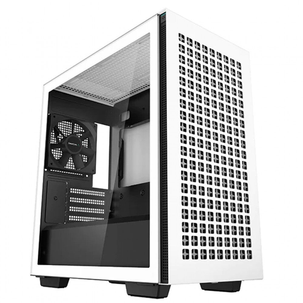 Корпус mATX без БП Deepcool CH370 WH белый