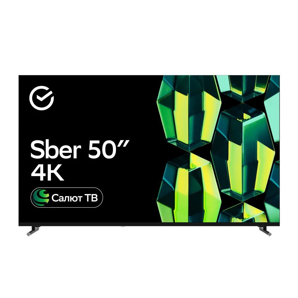 Телевизор 50" Sber SDX SDX 50U4139B черный
