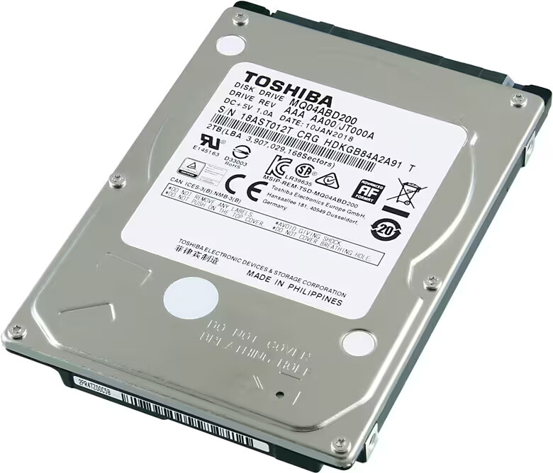 HDD 2.5" для ноутбуков