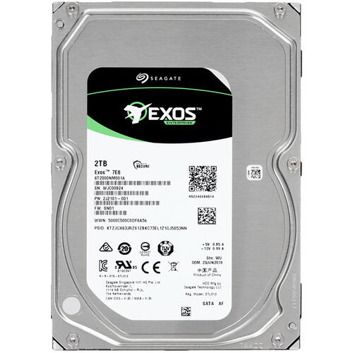 Жесткий диск 3.5" 2000Gb Seagate Exos 7E8 (ST2000NM001A)