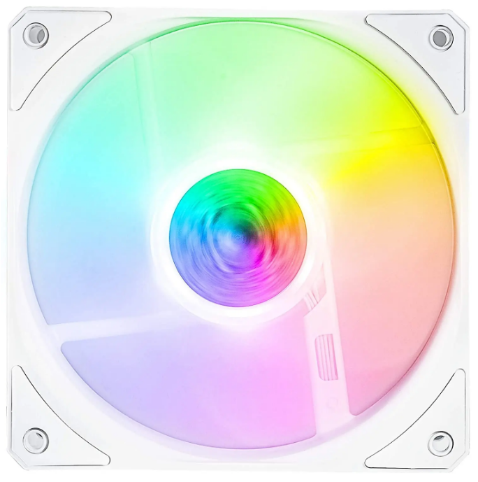 Вентилятор для корпуса Cooler Master SickleFlow 120 ARGB White Edition