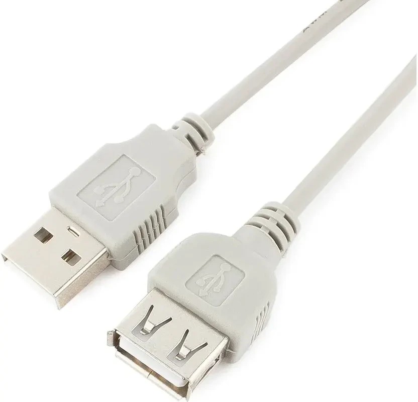 Кабель-удлинитель AM-AF, 0.75m, USB 2.0, Gembird CC-USB2-AMAF-75CM-N