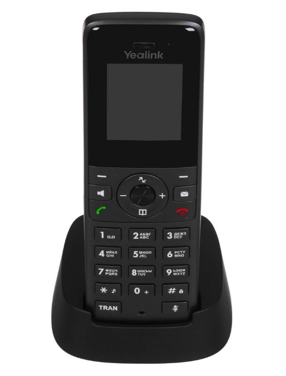 Трубка доп. Yealink W73H черный для W73P