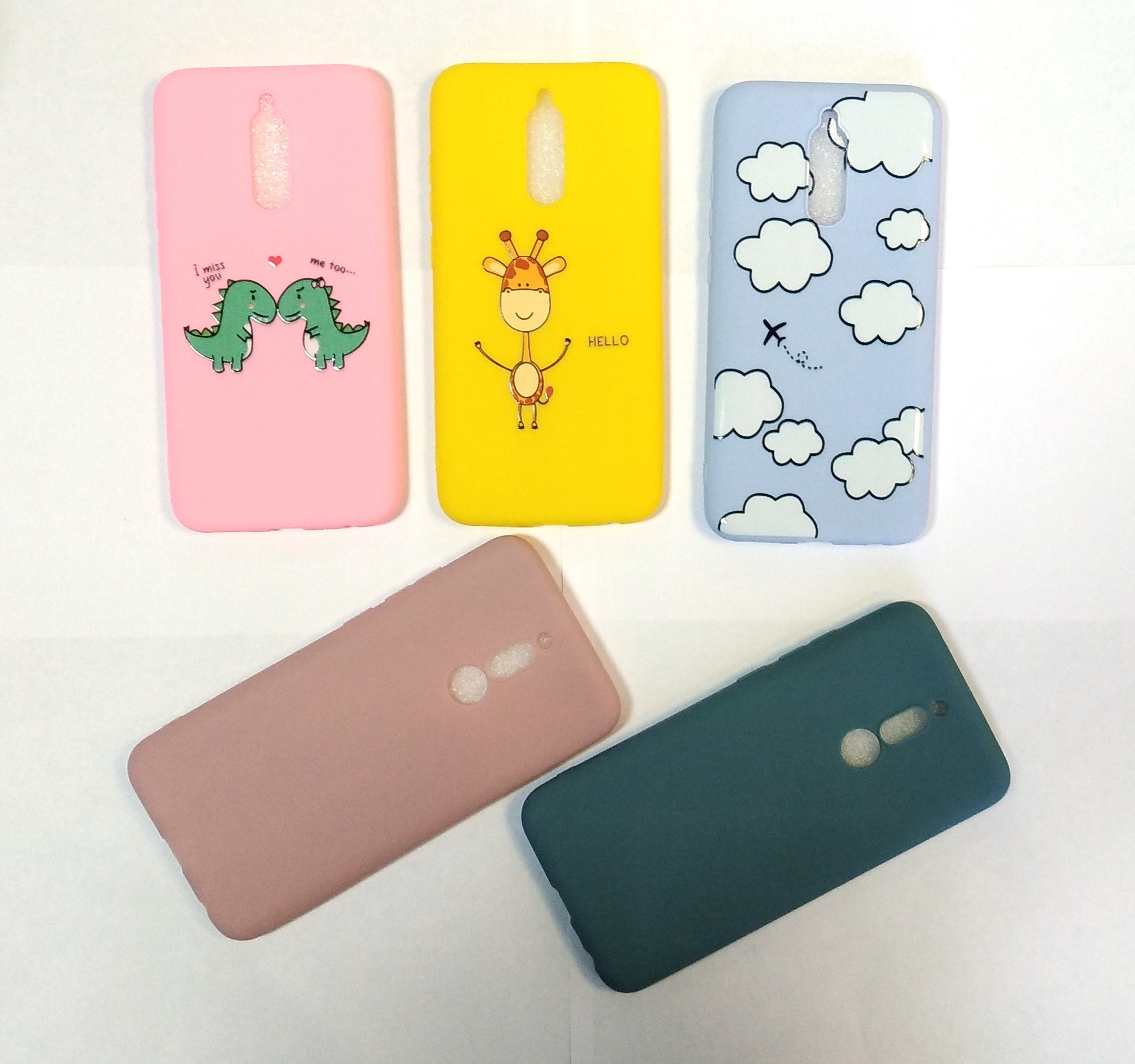 Бампер Xiaomi Redmi 8 Silicon в ассортименте