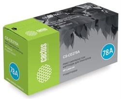 Картридж совместимый Cactus CS-CE278AS для HP LJ ( P1566/P1606w), 2.1K
