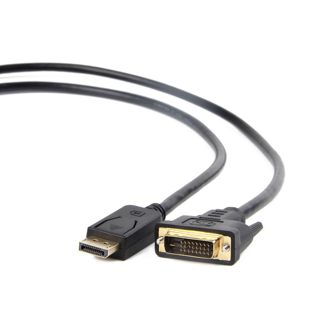 Кабель DisplayPort - DVI, 1.8м, Cablexpert CC-DPM-DVIM-6