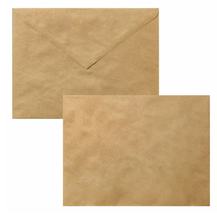Конверты С5 (162×229 мм) КРАФТ, клей, 90 г/м2, КОМПЛЕКТ 50 шт., треугольный клапан, BRAUBERG, 112364