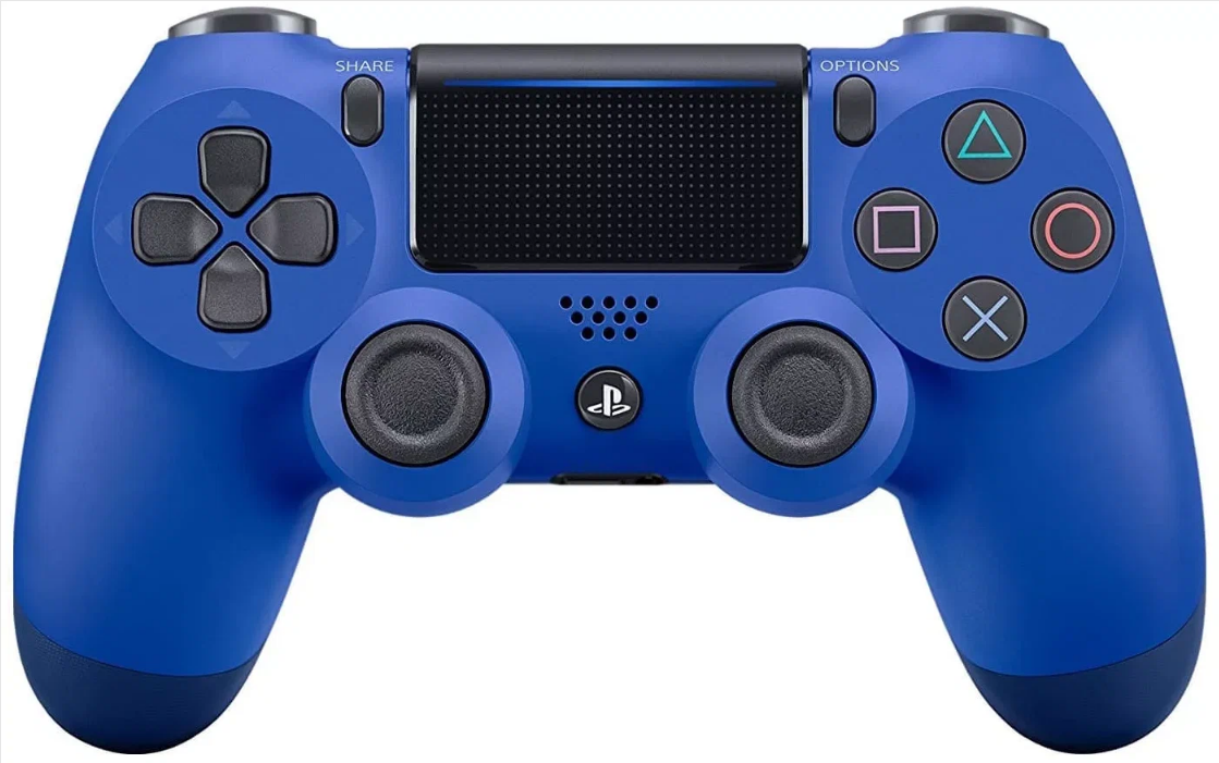 Геймпад беспроводной PlayStation DualShock 4 (China) голубой