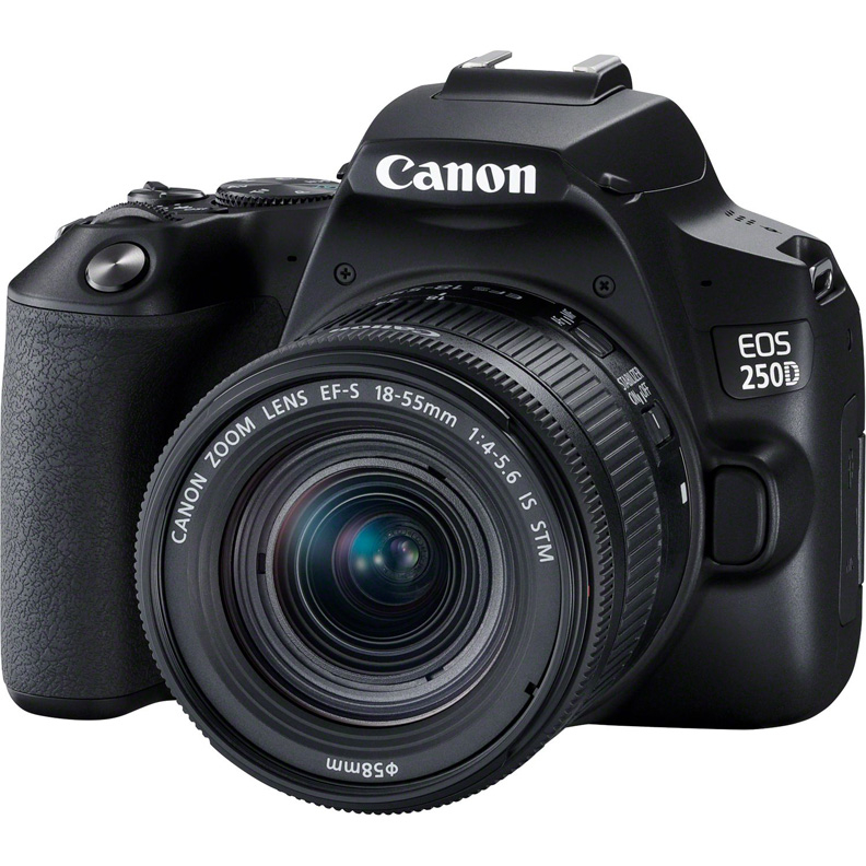 Зеркальный фотоаппарат Canon EOS 250D Kit 18-55 IS STM Black