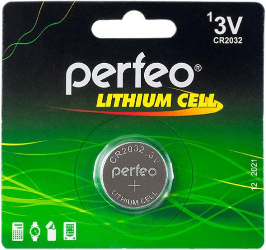 Батарейка Perfeo CR2032 3V 1шт