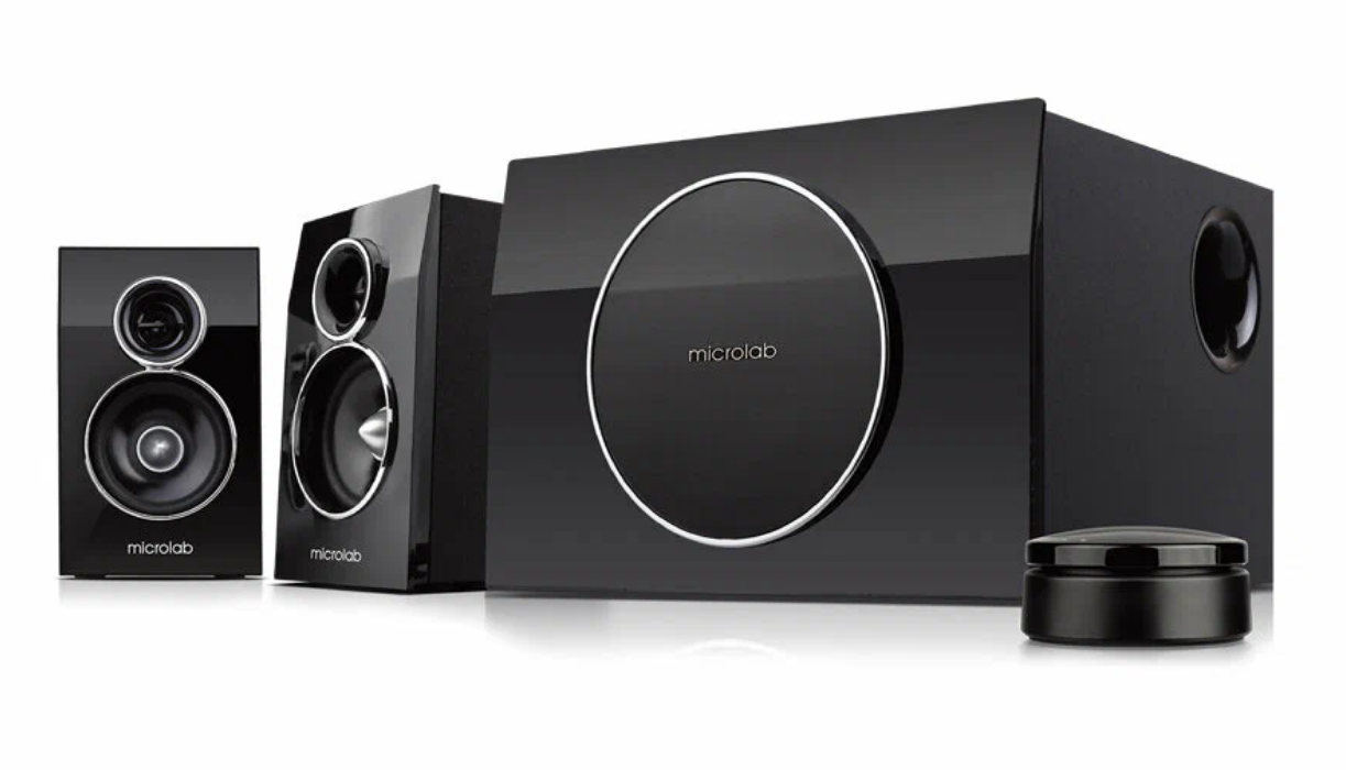 Акустика 2.1 Microlab M-310BT, Bluetooth, ППУ, черный